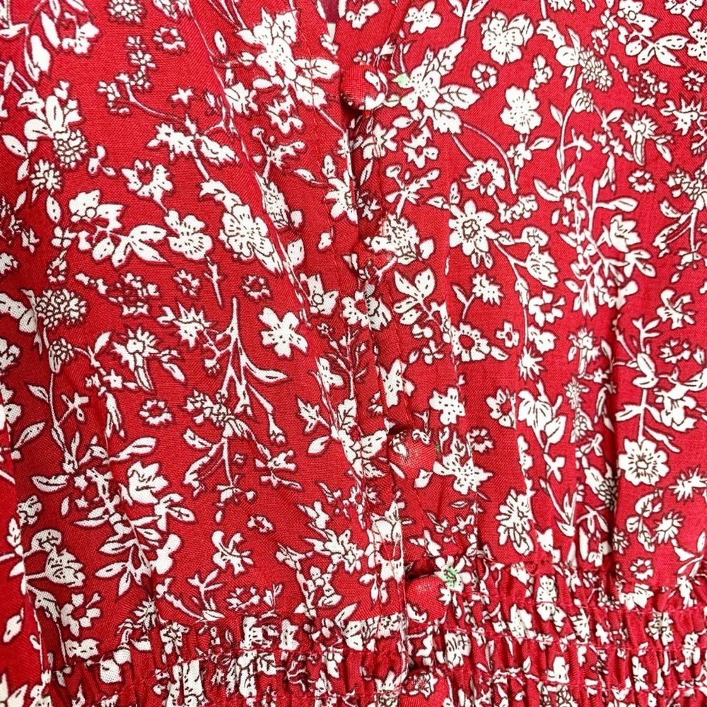 Smocked Elastic Waist Maxi Dress - Picture 6 of 9